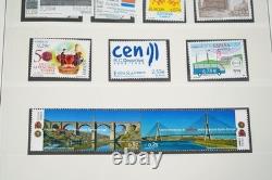 Spain 2006-2007 Collection 145+ Mint Never Hinged Stamps Stored In Lindner Album