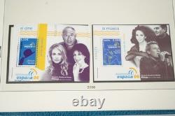 Spain 2006-2007 Collection 145+ Mint Never Hinged Stamps Stored In Lindner Album