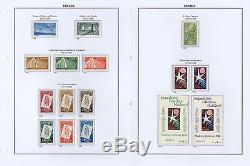 Spain 3 Binder Hingeless Album Complete Collection 1950-1999 (50 years) MNH Luxe