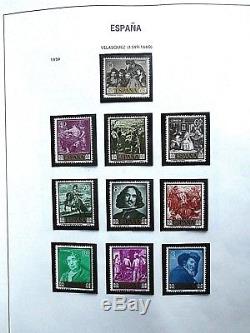 Spain Collection in Davo Album Vol II. Many MNH Sets