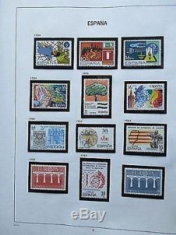 Spain Collection in Davo Album Vol II. Many MNH Sets