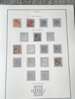 Spain Stamp Collection 1854-1973 1044 Stamps Classic Album Sahara Guinea Morocco