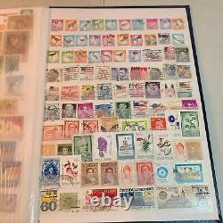 Stamp Book Collection Full United States Canada Europe International 16 Pg