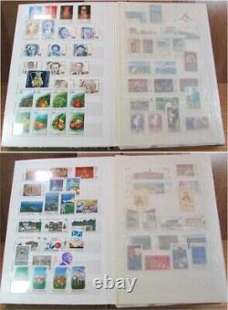 Stamp Book With Inside The Ready 330 Stamp Collection Large Good Condition