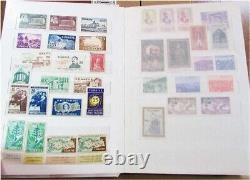 Stamp Book With Inside The Ready Stamp Collection Large Good Condition