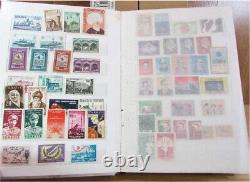 Stamp Book With Inside The Ready Stamp Collection Large Good Condition