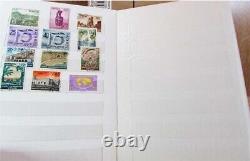 Stamp Book With Inside The Ready Stamp Collection Large Good Condition