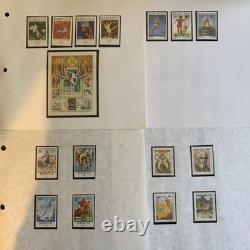 Stamp Collection 1996 OLYMPICS on 77 Album Pages Mint Never Hinged