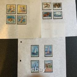 Stamp Collection 1996 OLYMPICS on 77 Album Pages Mint Never Hinged