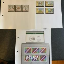 Stamp Collection 1996 OLYMPICS on 77 Album Pages Mint Never Hinged
