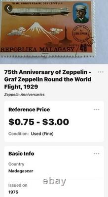 Stamp Collection (253 Worldwide Stamps)
