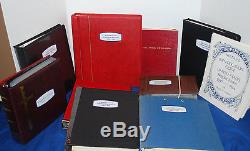 Stamp Collection-6 Albums Of USA Commemoratives, 1 Of Fdc's, ID Guide, Etc