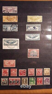 Stamp Collection Album US in clean stockboock from 1850 till 1954 high CV$