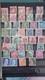 Stamp Collection Album Sorted By Country Between 500 And 700 Pieces