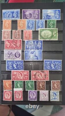 Stamp Collection Album sorted by country Between 500 and 700 pieces