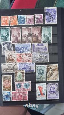 Stamp Collection Album sorted by country Between 500 and 700 pieces