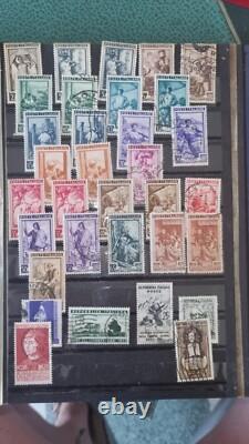 Stamp Collection Album sorted by country Between 500 and 700 pieces