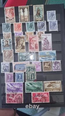 Stamp Collection Album sorted by country Between 500 and 700 pieces