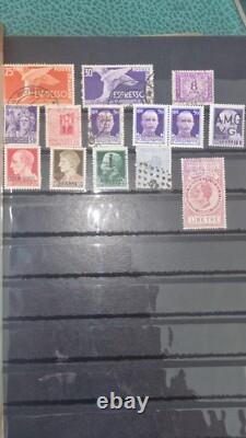 Stamp Collection Album sorted by country Between 500 and 700 pieces