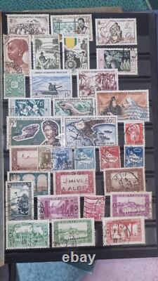 Stamp Collection Album sorted by country Between 500 and 700 pieces