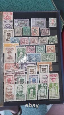 Stamp Collection Album sorted by country Between 500 and 700 pieces