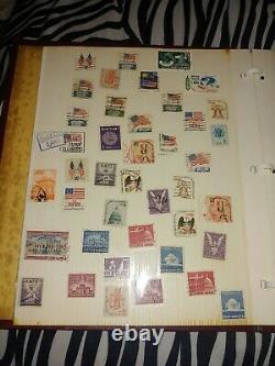 Stamp Collection From Across The World 280 Stamps In Album