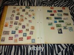 Stamp Collection From Across The World 280 Stamps In Album