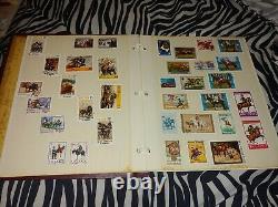 Stamp Collection From Across The World 280 Stamps In Album