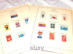 Stamp Collection Full Sheet Book Sheets Scott's Minuteman Mint Sheet Book