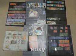 Stamp Collection Job Lot Of Stamps 20 Albums Over 1000 Stamps ID8518