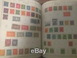 Stamp Collection National album and junior postage albums