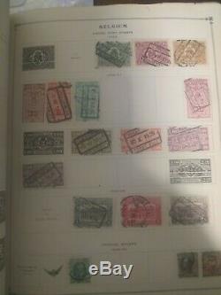 Stamp Collection National album and junior postage albums