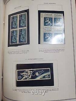 Stamp Collection Plate Block Album And Liberty Album And Block Plate Stamps