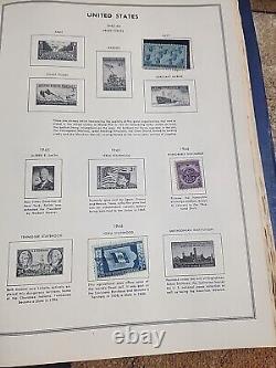 Stamp Collection Plate Block Album And Liberty Album And Block Plate Stamps