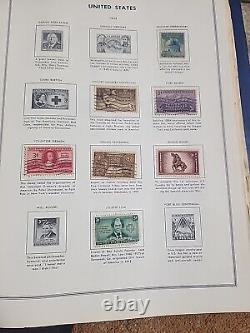 Stamp Collection Plate Block Album And Liberty Album And Block Plate Stamps