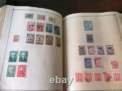 Stamp Collection Scott International Album Angola Australia over 3000 + Stamps