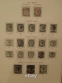 Stamp Collection Starter set from Penny Black to 1978 in Stanley Gibbons album