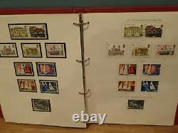 Stamp Collection Starter set from Penny Black to 1978 in Stanley Gibbons album