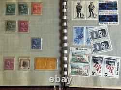 Stamp Collection. Vintage. In Album
