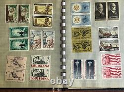 Stamp Collection. Vintage. In Album