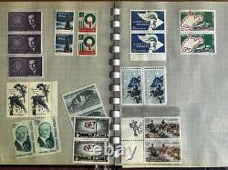 Stamp Collection. Vintage. In Album