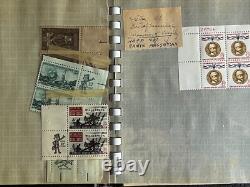 Stamp Collection. Vintage. In Album