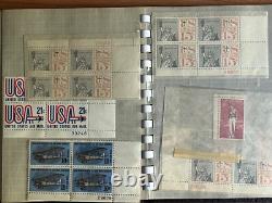 Stamp Collection. Vintage. In Album