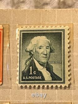 Stamp Collection. Vintage. In Album