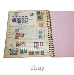 Stamp Collection Worldwide By NYC Stamp collector In 1969 Stamp Album Full