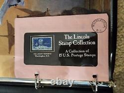 Stamp Collection including Rare Lincoln Stamps