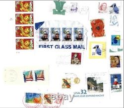 Stamp Collection with Album