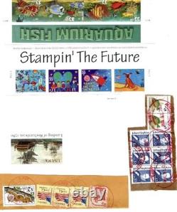 Stamp Collection with Album