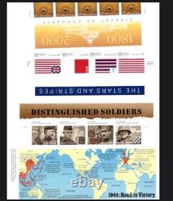Stamp Collection with Album