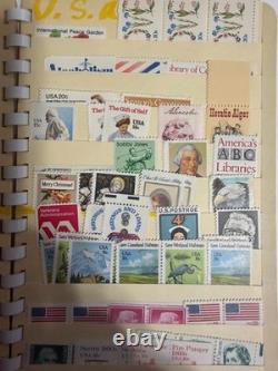 Stamp Collection with many items (see Description for details)